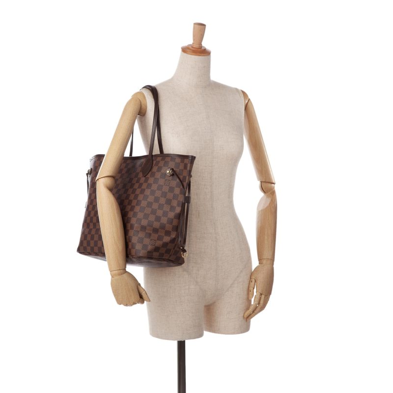 Louis Vuitton Damier Ebene Neverfull MM (SHG-iXDDhR) - Image 4