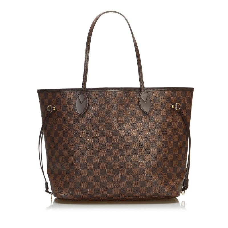 Louis Vuitton Damier Ebene Neverfull MM (SHG-chzDX1) - Image 12