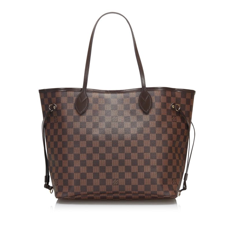 Louis Vuitton Damier Ebene Neverfull MM (SHG-8rSnWv) - Image 2