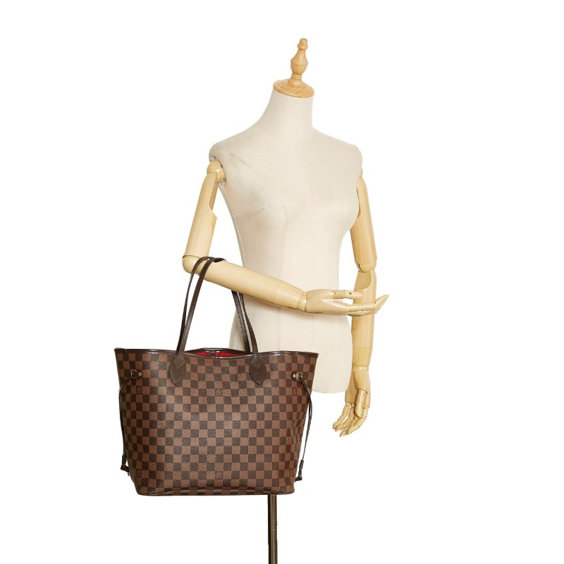 Louis Vuitton Damier Ebene Neverfull MM (SHG-8rSnWv) - Image 4