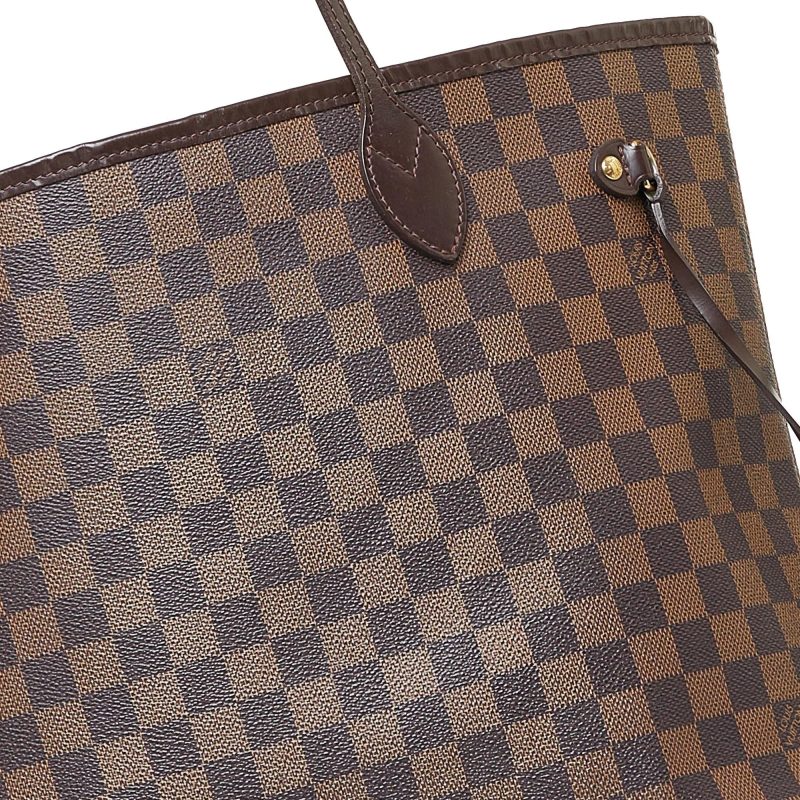 Louis Vuitton Damier Ebene Neverfull MM (SHG-wzMcJo) - Image 9