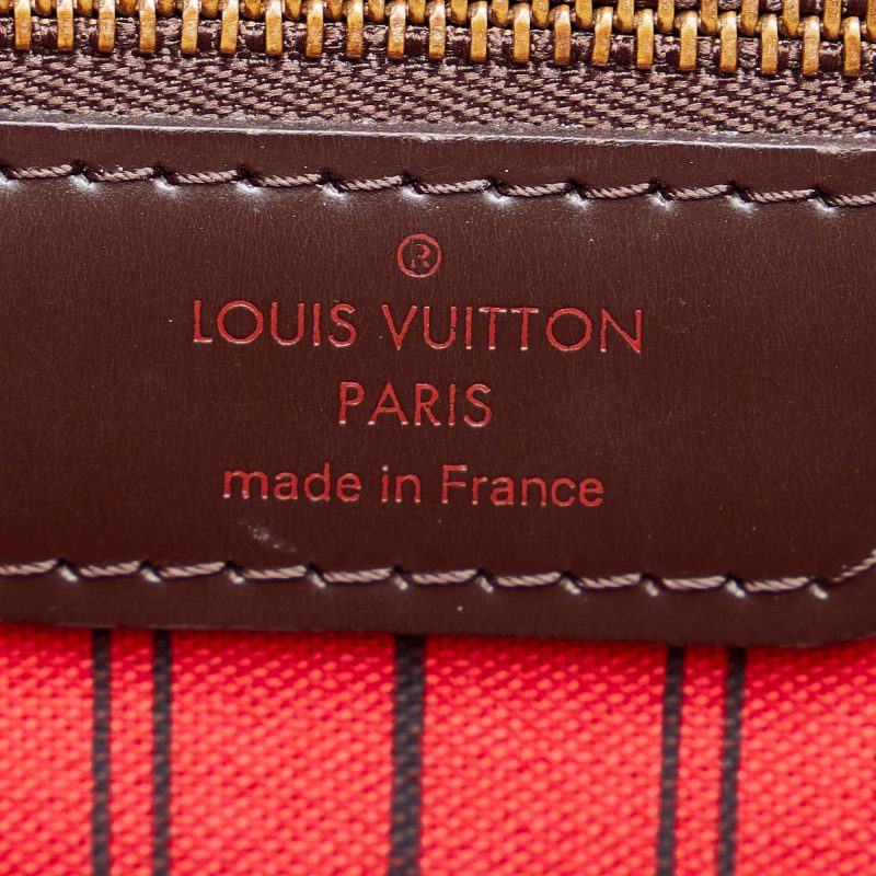 Louis Vuitton Damier Ebene Neverfull MM (SHG-cpqV2h) - Image 6
