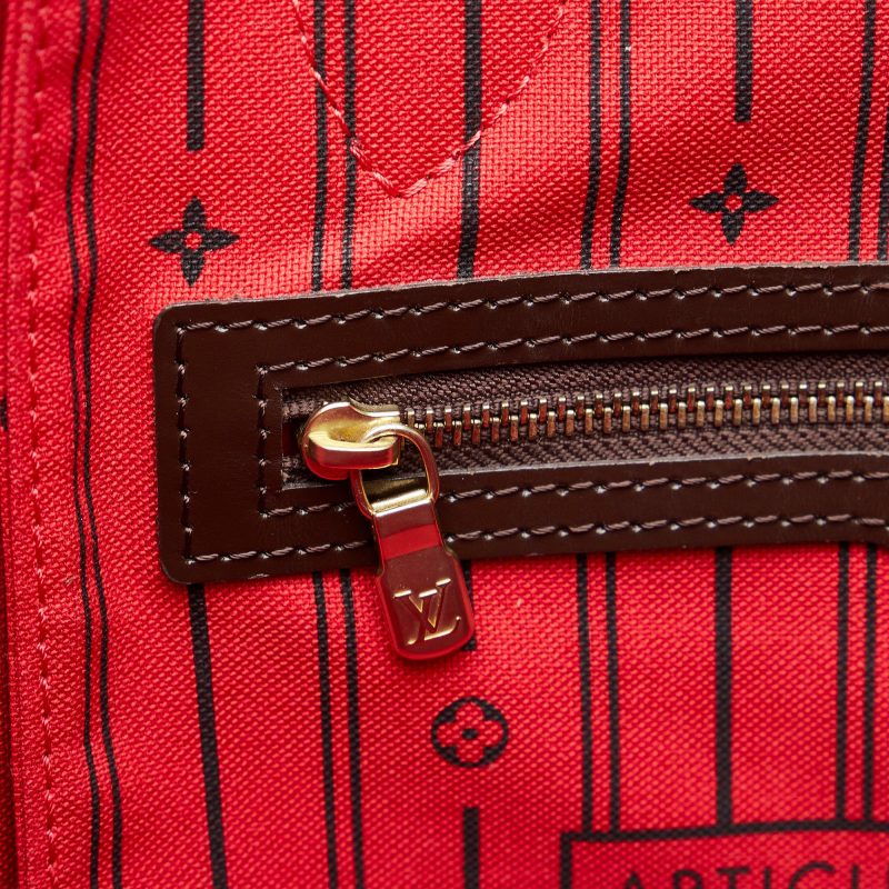 Louis Vuitton Damier Ebene Neverfull MM (SHG-gGAqCN) - Image 8
