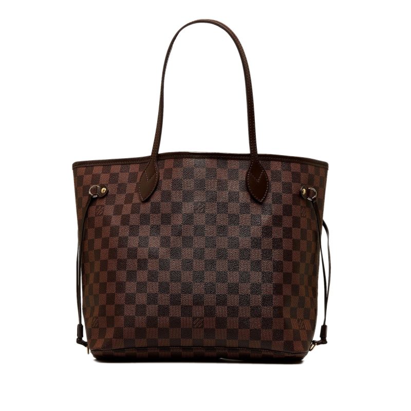 Louis Vuitton Damier Ebene Neverfull MM (SHG-3Bb7SZ) - Image 10