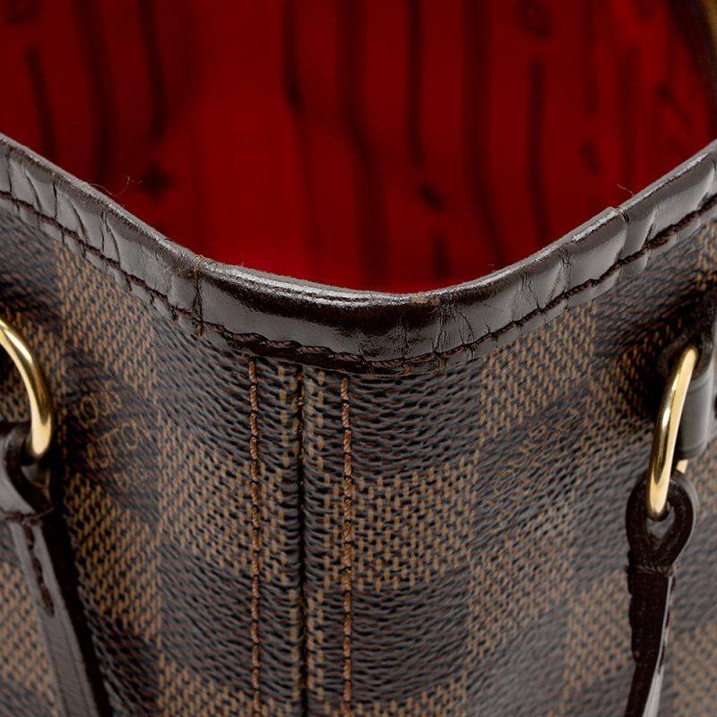 Louis Vuitton Damier Ebene Neverfull PM Tote (SHF-16873) - Image 13