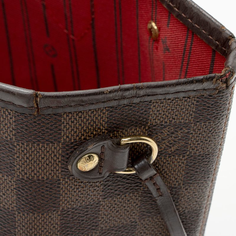 Louis Vuitton Damier Ebene Neverfull PM Tote - FINAL SALE (SHF-19822) - Image 13