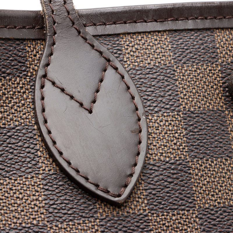 Louis Vuitton Damier Ebene Neverfull PM Tote (SHF-20385) - Image 18