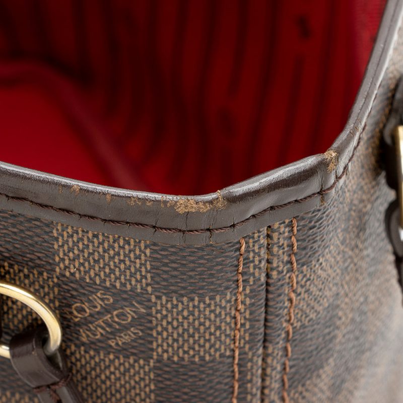 Louis Vuitton Damier Ebene Neverfull PM Tote (SHF-20385) - Image 12