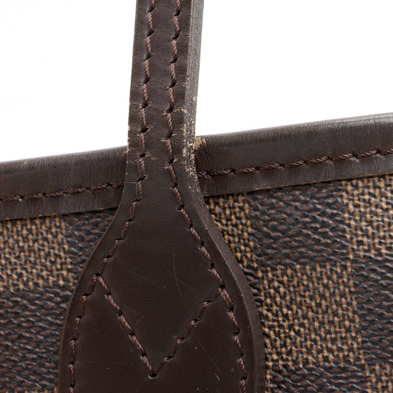 Louis Vuitton Damier Ebene Neverfull PM Tote (SHF-20385) - Image 17