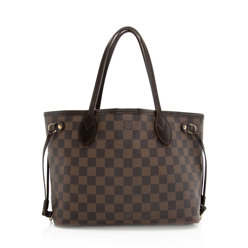 Louis Vuitton Damier Ebene Neverfull PM Tote (SHF-20385) - Image 20