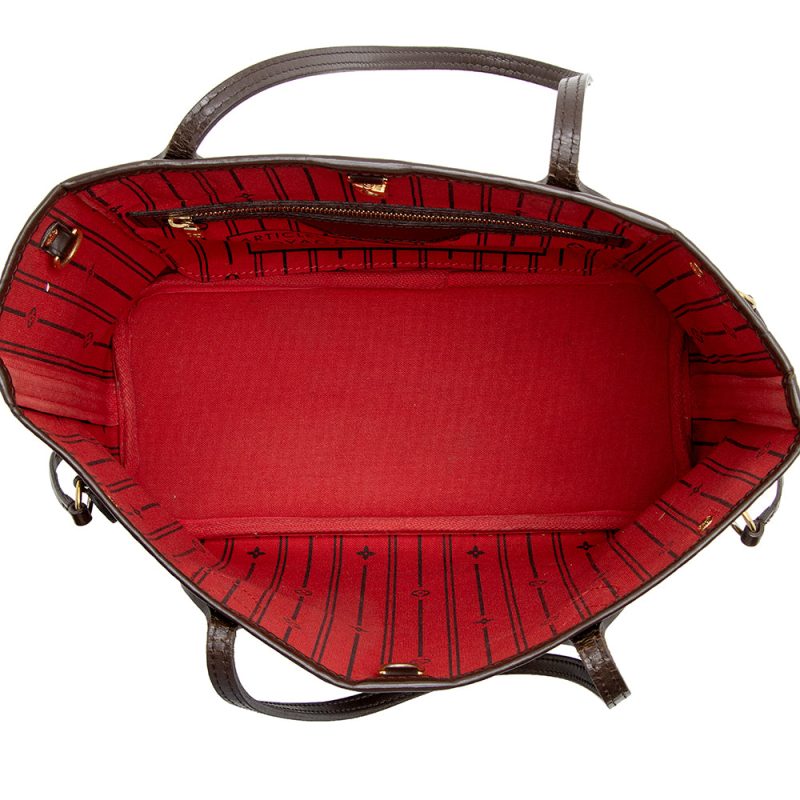 Louis Vuitton Damier Ebene Neverfull PM Tote (SHF-21929) - Image 6