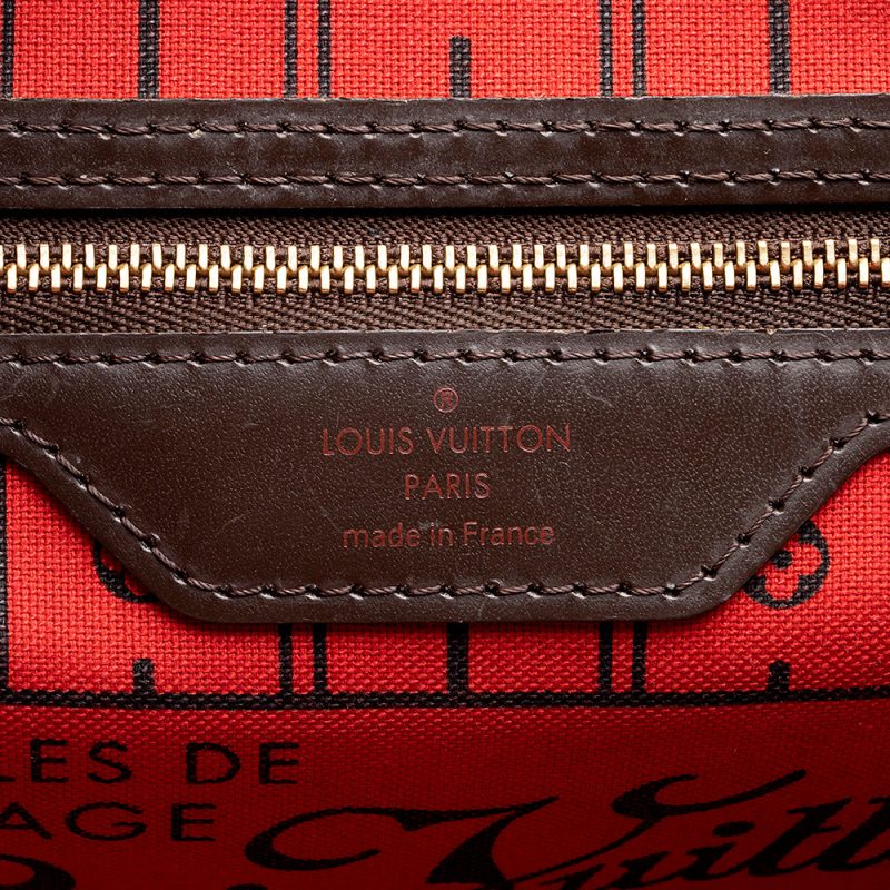Louis Vuitton Damier Ebene Neverfull PM Tote (SHF-21929) - Image 7