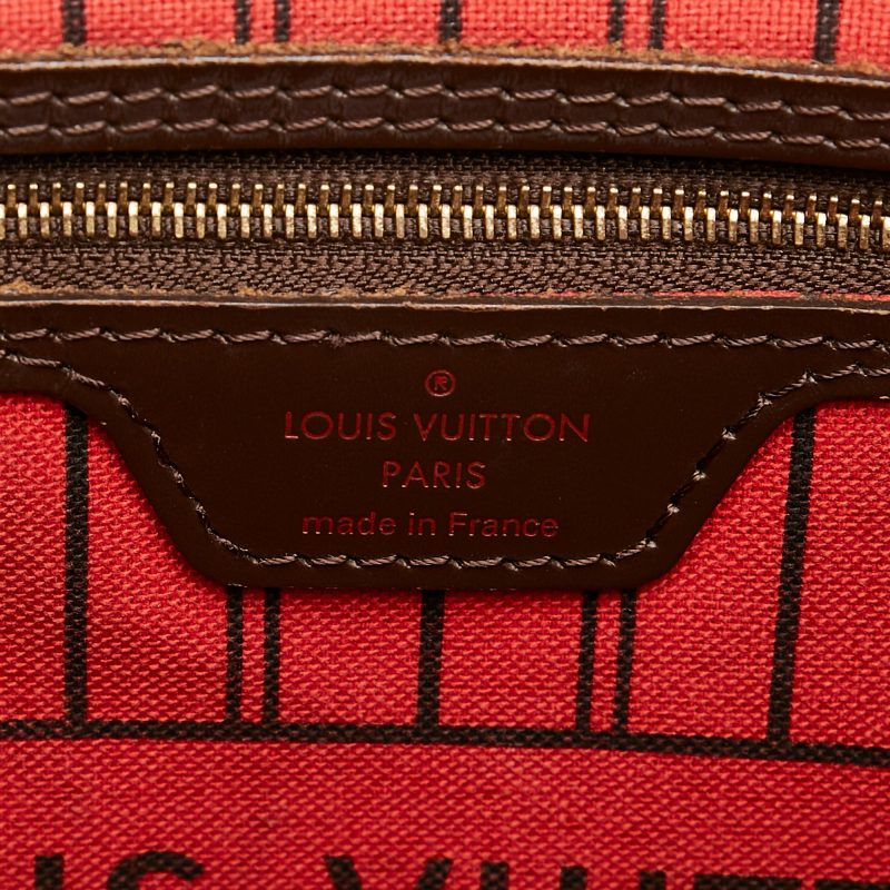 Louis Vuitton Damier Ebene Neverfull PM Tote (SHG-35984) - Image 6