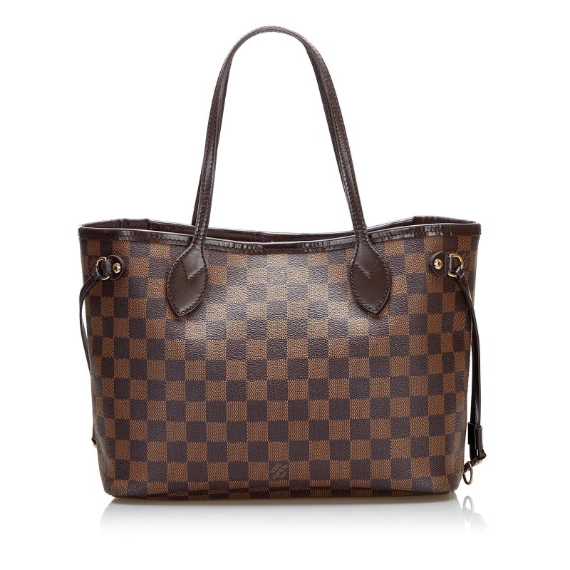 Louis Vuitton Damier Ebene Neverfull PM (SHG-36383) - Image 9