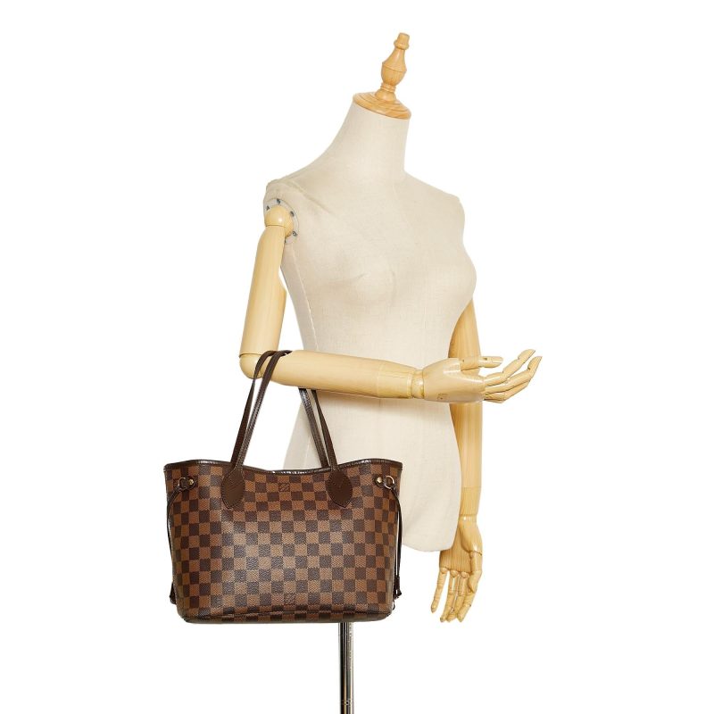 Louis Vuitton Damier Ebene Neverfull PM (SHG-36383) - Image 4