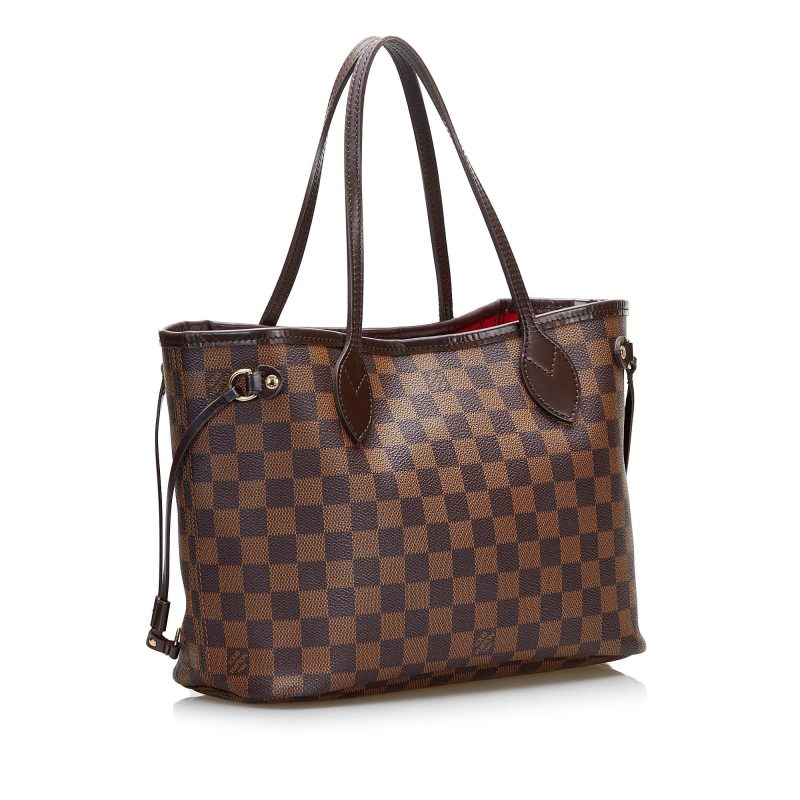 Louis Vuitton Damier Ebene Neverfull PM (SHG-36383)
