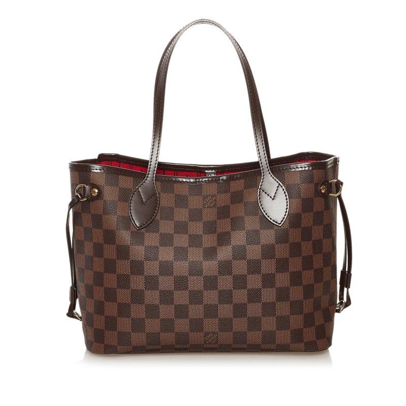 Louis Vuitton Damier Ebene Neverfull PM (SHG-36721) - Image 9