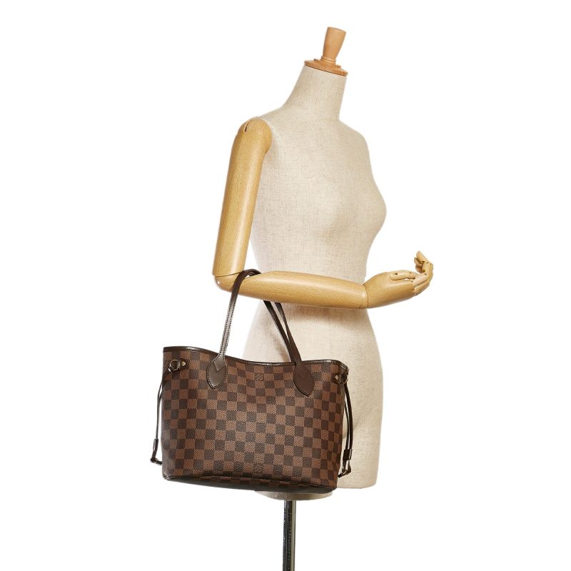 Louis Vuitton Damier Ebene Neverfull PM (SHG-36721) - Image 4