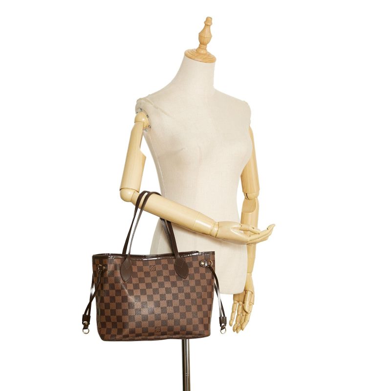 Louis Vuitton Damier Ebene Neverfull PM (SHG-vHM9Nb) - Image 4