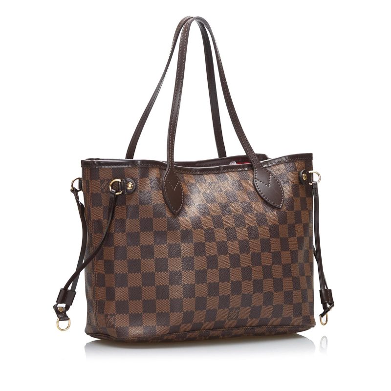 Louis Vuitton Damier Ebene Neverfull PM (SHG-vHM9Nb)