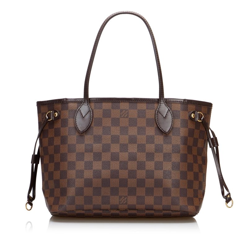 Louis Vuitton Damier Ebene Neverfull PM (SHG-QgLH6w) - Image 2