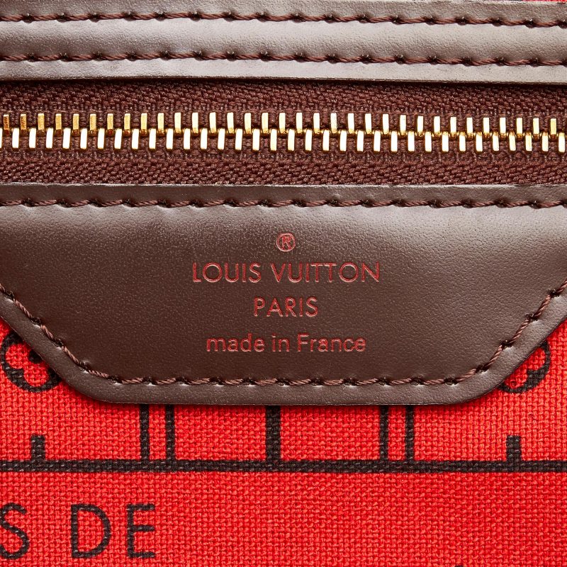 Louis Vuitton Damier Ebene Neverfull PM (SHG-QgLH6w) - Image 6