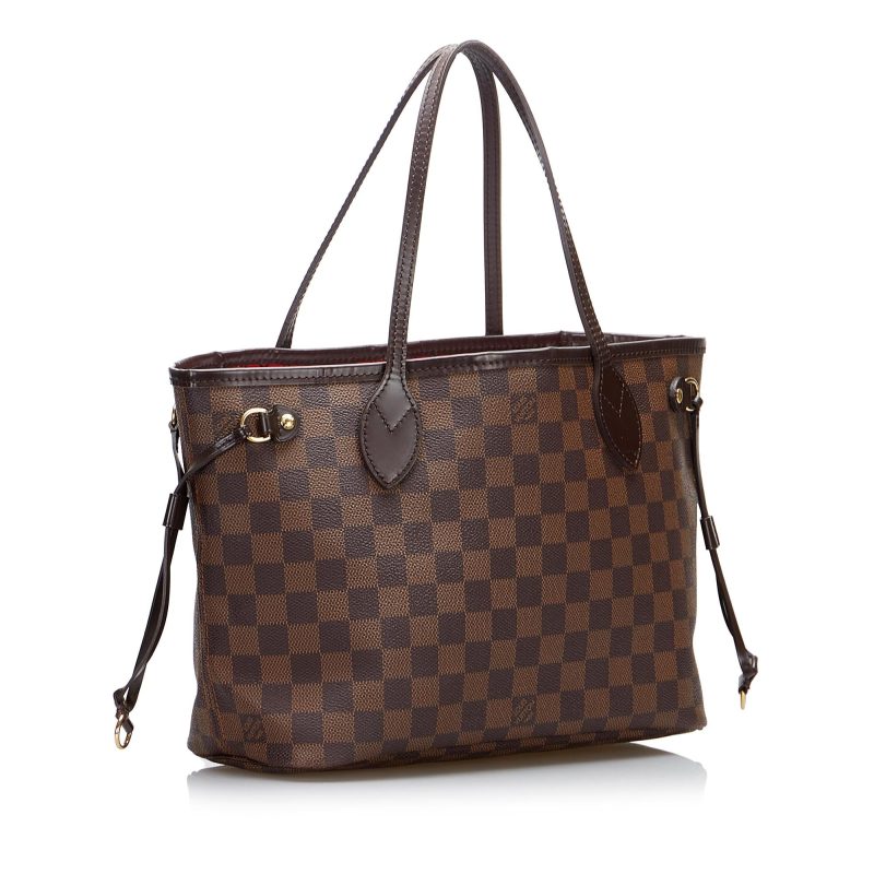 Louis Vuitton Damier Ebene Neverfull PM (SHG-QgLH6w)