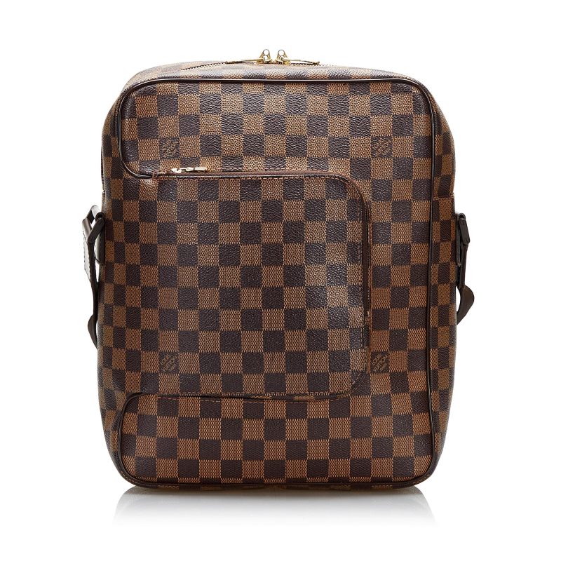 Louis Vuitton Damier Ebene Olav MM (SHG-XbMJA4) - Image 2