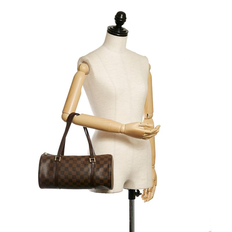 Louis Vuitton Damier Ebene Papillon 30 (SHG-32588) - Image 4