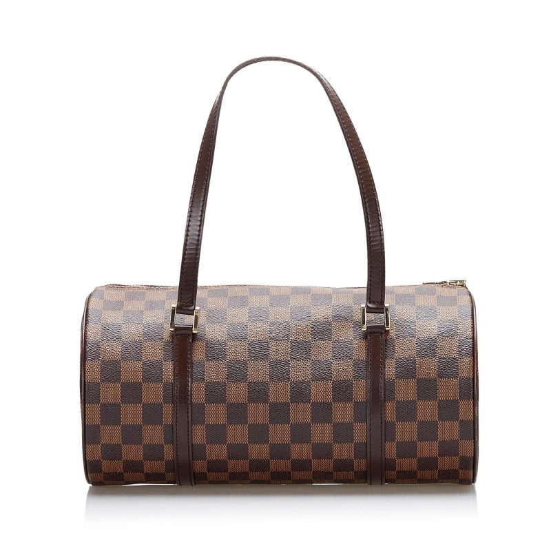 Louis Vuitton Damier Ebene Papillon 30 (SHG-MqAHpG) - Image 2