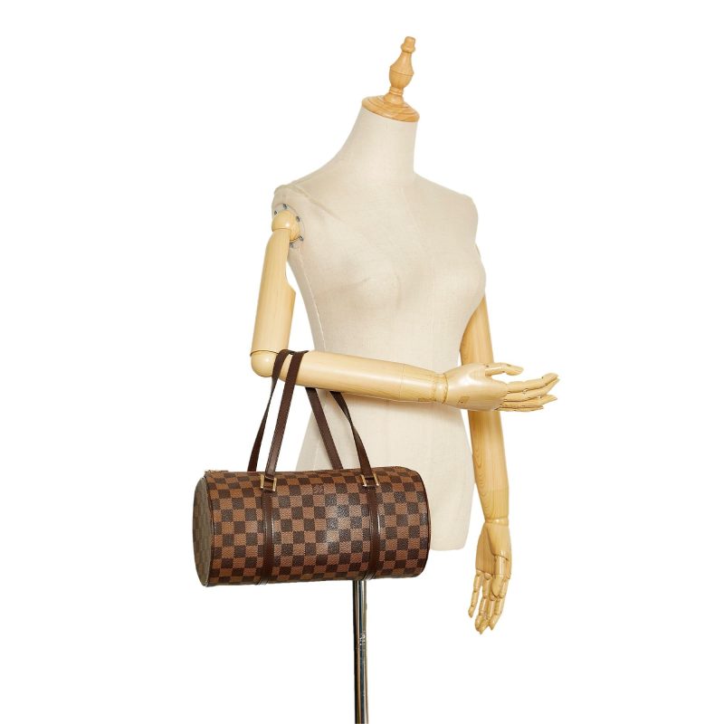 Louis Vuitton Damier Ebene Papillon 30 (SHG-MqAHpG) - Image 11