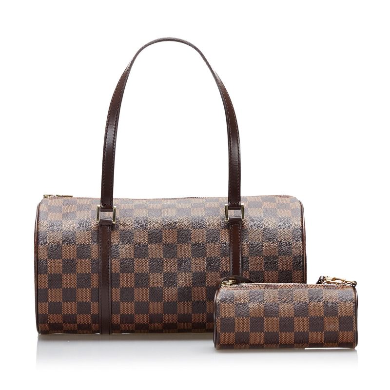 Louis Vuitton Damier Ebene Papillon 30 (SHG-MqAHpG) - Image 4