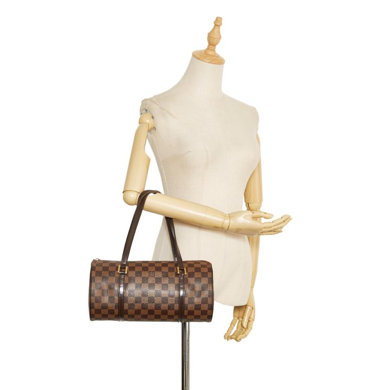 Louis Vuitton Damier Ebene Papillon (SHG-3lKh36) - Image 4