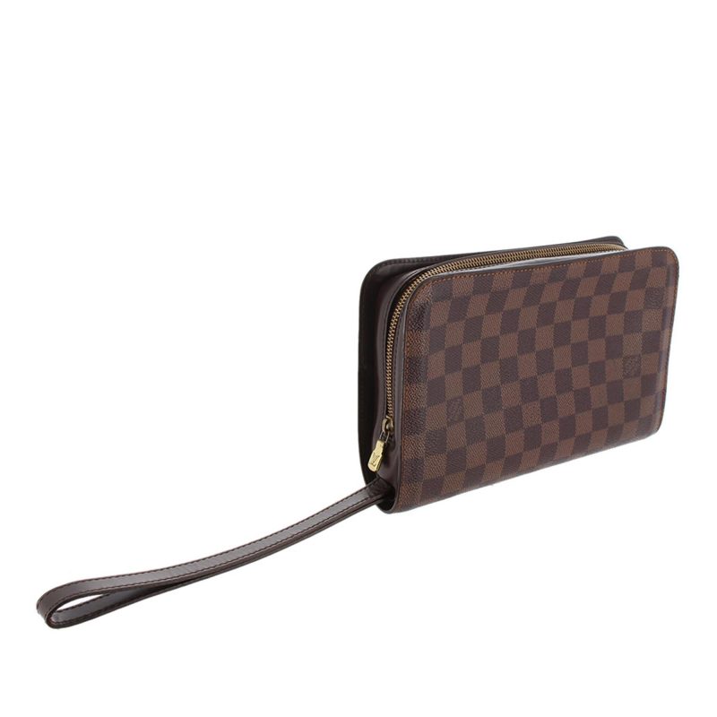 Louis Vuitton Damier Ebene Pochette Saint Louis (SHG-jEMUv1)