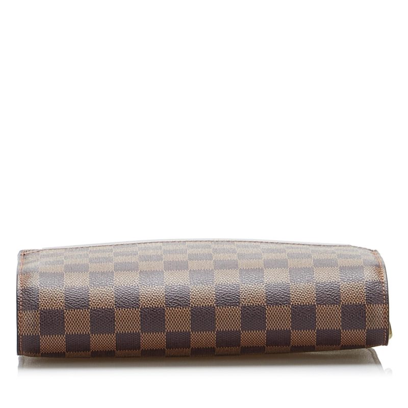 Louis Vuitton Damier Ebene Pochette Saint Louis (SHG-iW4Dio) - Image 3