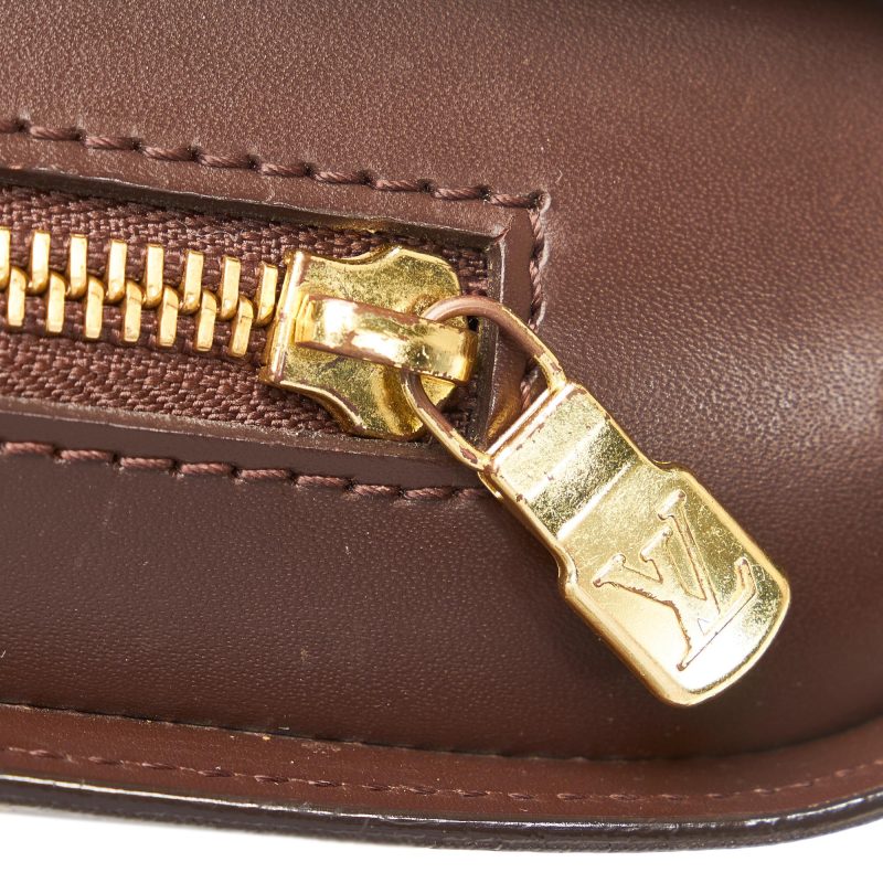 Louis Vuitton Damier Ebene Pochette Saint Louis (SHG-iW4Dio) - Image 8