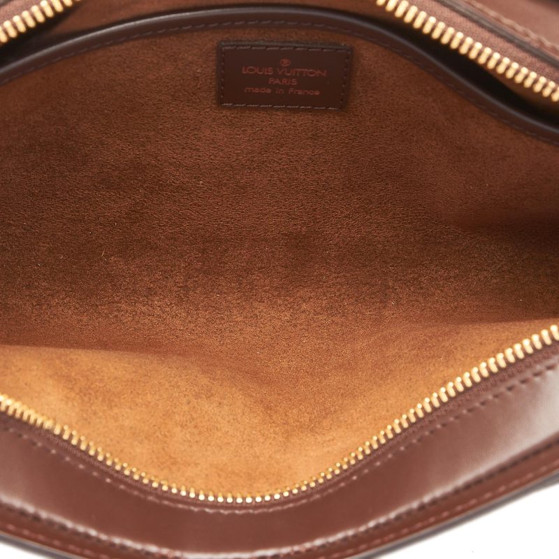 Louis Vuitton Damier Ebene Pochette Saint Louis (SHG-iW4Dio) - Image 5