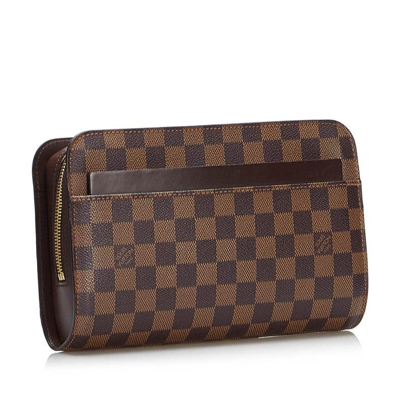 Louis Vuitton Damier Ebene Pochette Saint Louis (SHG-iW4Dio)