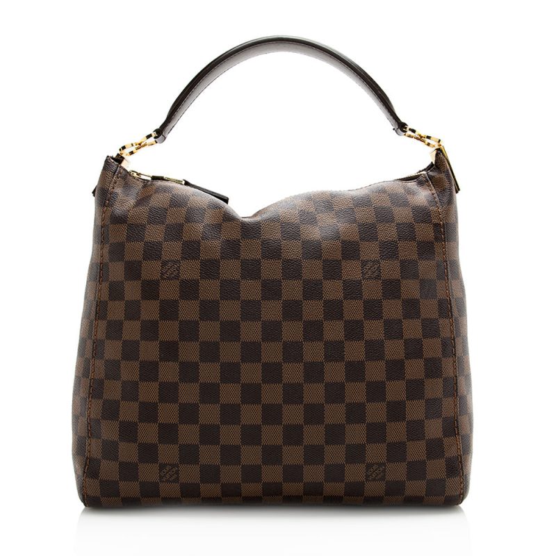 Louis Vuitton Damier Ebene Portobello PM Shoulder Bag (SHF-21549) - Image 20