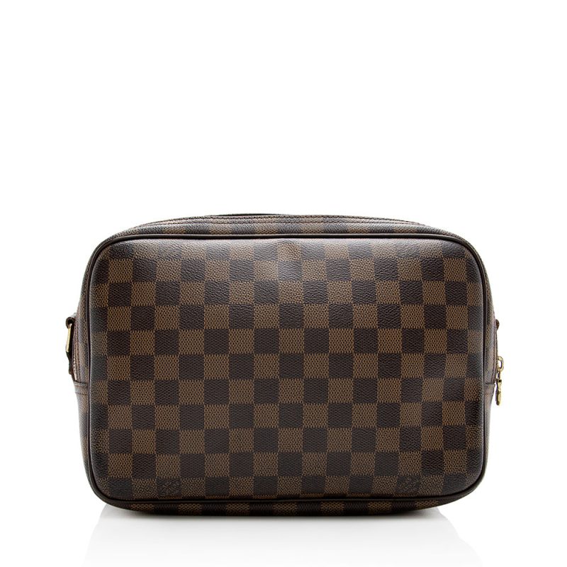 Louis Vuitton Damier Ebene Reporter PM Messenger Bag (SHF-18896) - Image 2