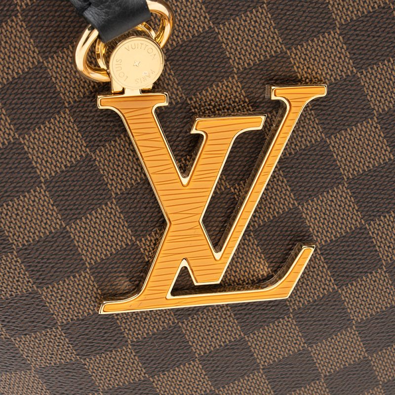 Louis Vuitton Damier Ebene Riverside Tote - FINAL SALE (SHF-19401) - Image 10