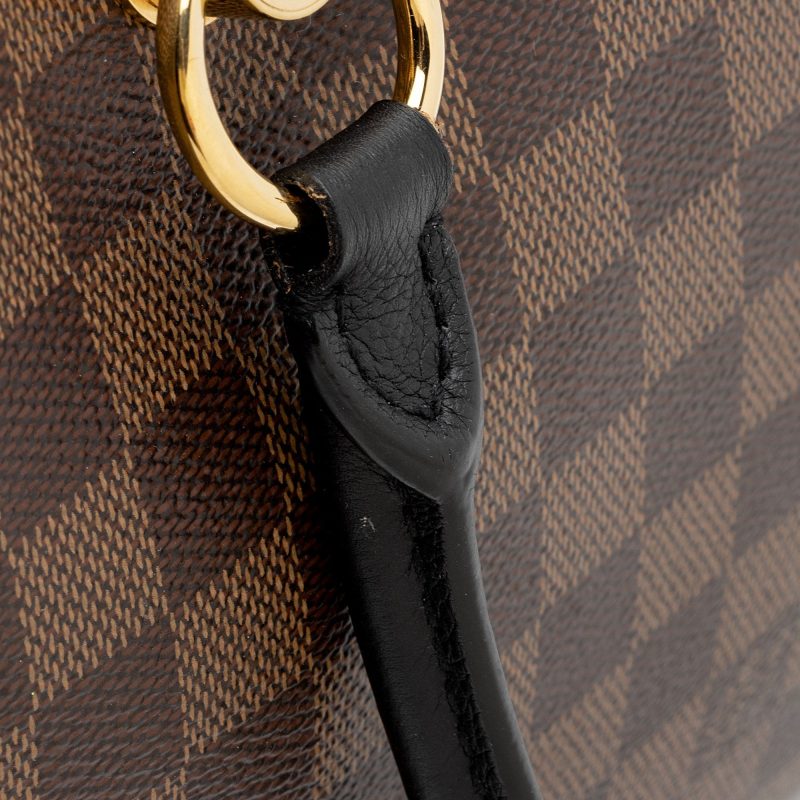 Louis Vuitton Damier Ebene Riverside Tote (SHF-3wS23h) - Image 12