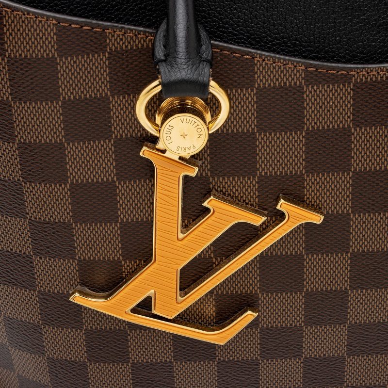 Louis Vuitton Damier Ebene Riverside Tote (SHF-3wS23h) - Image 15