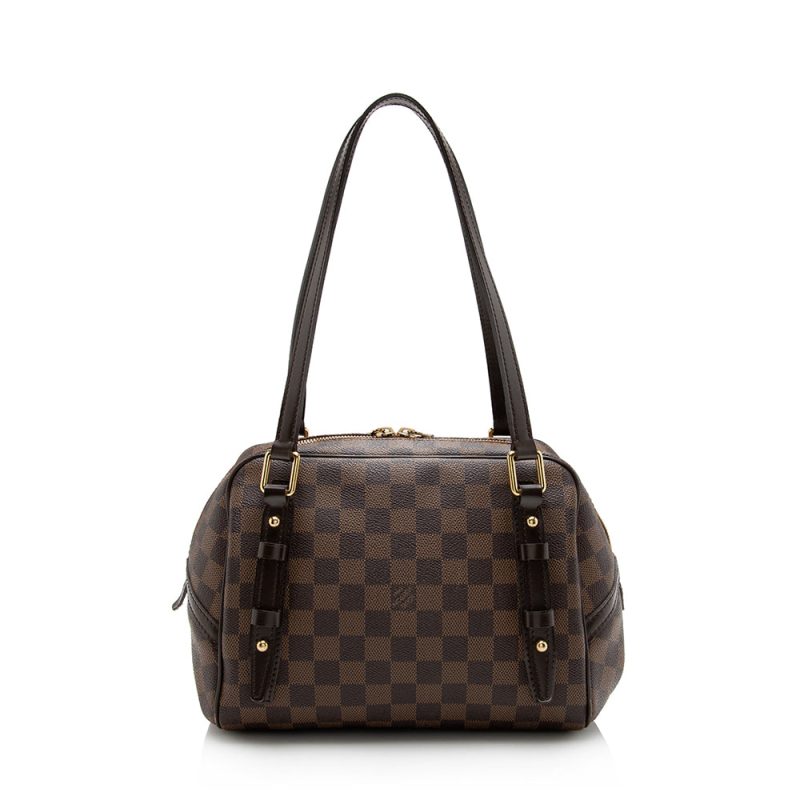 Louis Vuitton Damier Ebene Rivington PM Satchel (SHF-16336) - Image 2