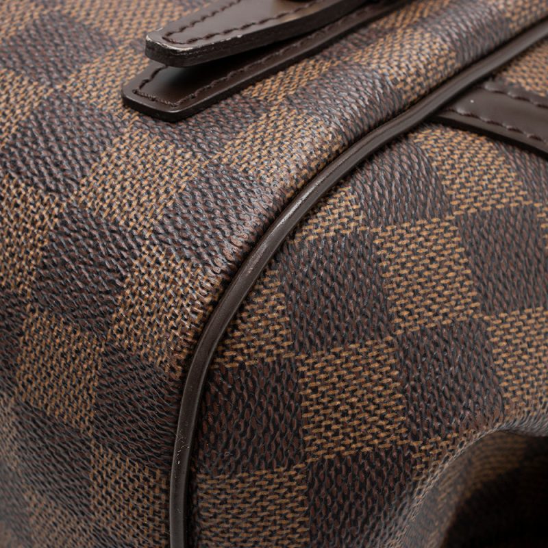 Louis Vuitton Damier Ebene Rivington PM Satchel (SHF-16336) - Image 10