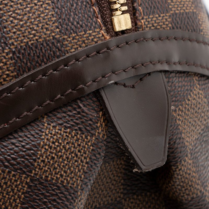 Louis Vuitton Damier Ebene Rivington PM Satchel (SHF-16336) - Image 13