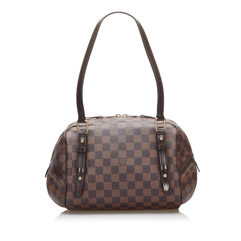 Louis Vuitton Damier Ebene Rivington PM (SHG-NaH0rE) - Image 2