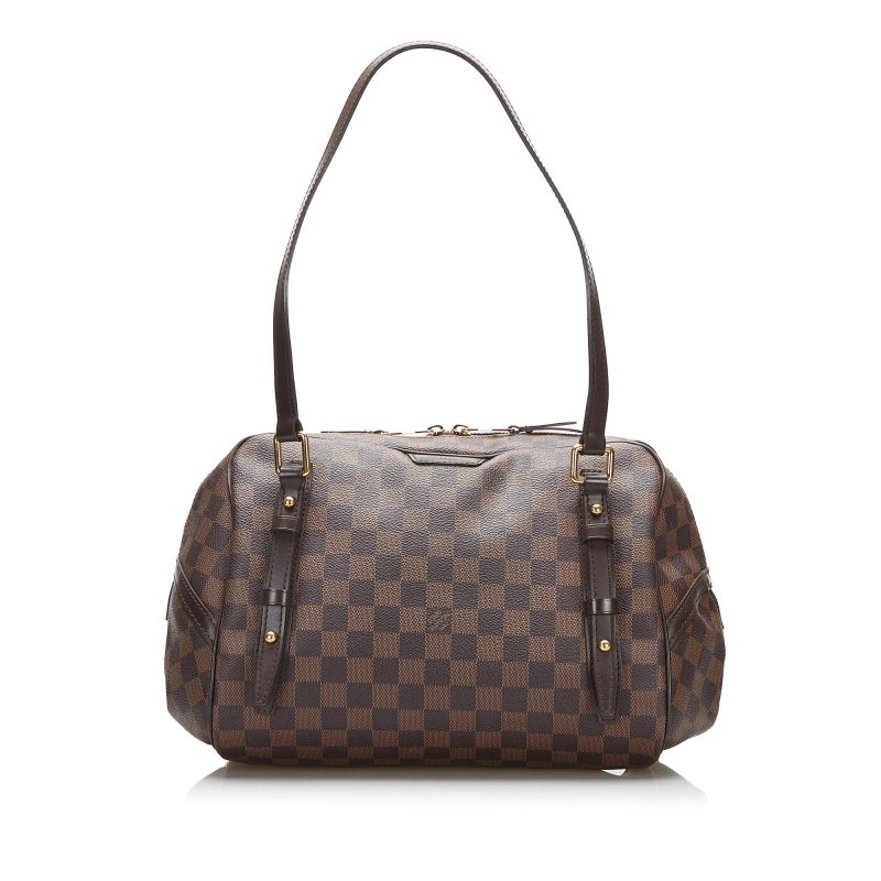 Louis Vuitton Damier Ebene Rivington PM (SHG-R0wn4d) - Image 9