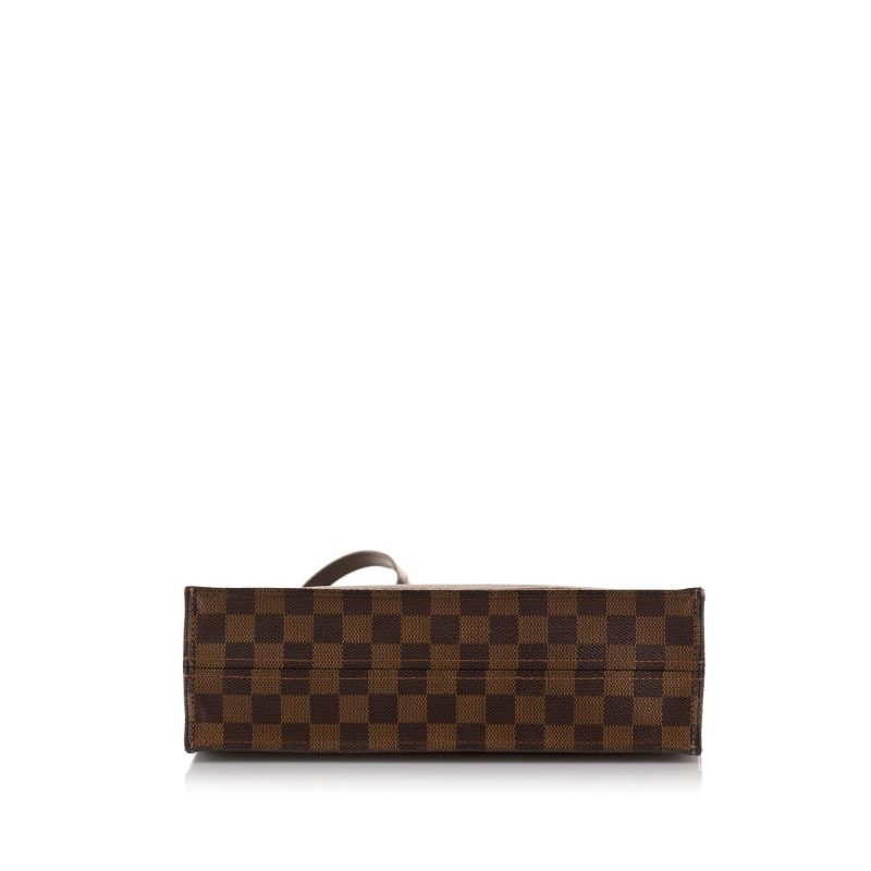 Louis Vuitton Damier Ebene Sac Plat (SHG-2oEhod) - Image 3