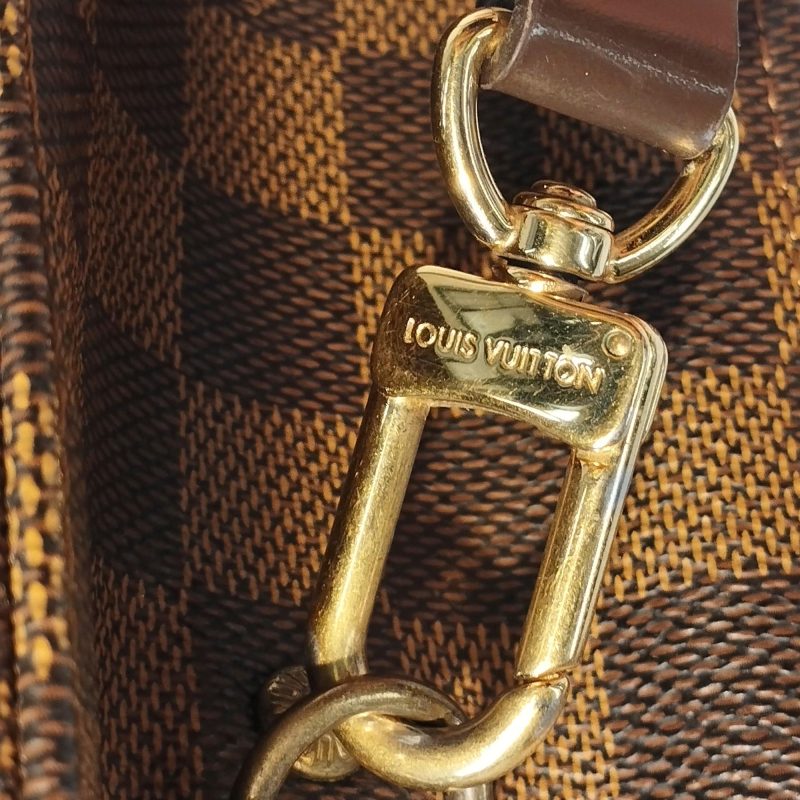 Louis Vuitton Damier Ebene Sac Plat (SHG-2oEhod) - Image 8